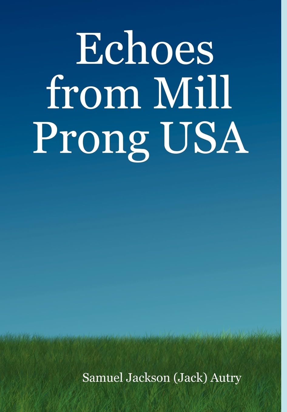 Echoes from Mill Prong USA,Used