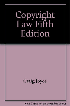 Copyright Law Fifth Edition,Used