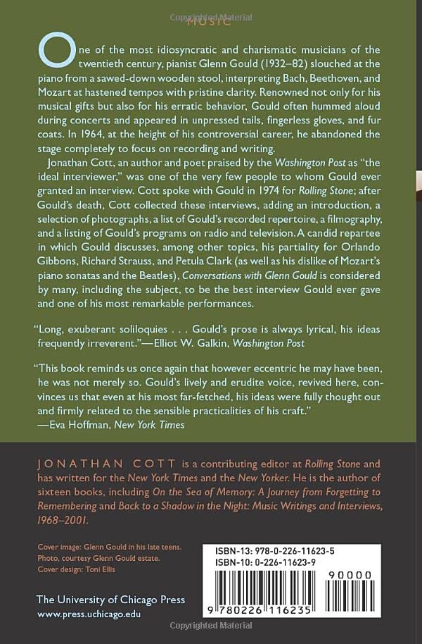 Conversations with Glenn Gould,Used