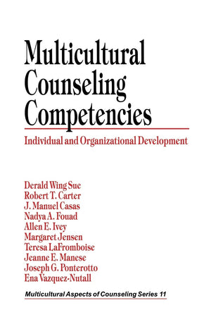 Multicultural Counseling Competencies: Individual And Organizational Development (Multicultural Aspects Of Counseling Series),Used