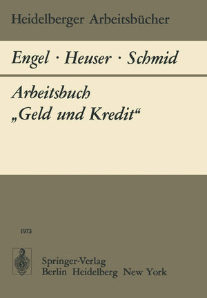Arbeitsbuch Geld und Kredit (Heidelberger Arbeitsbcher, 9) (German Edition),Used