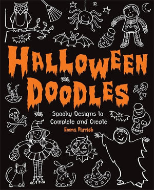Halloween Doodles: Spooky Designs To Complete And Create