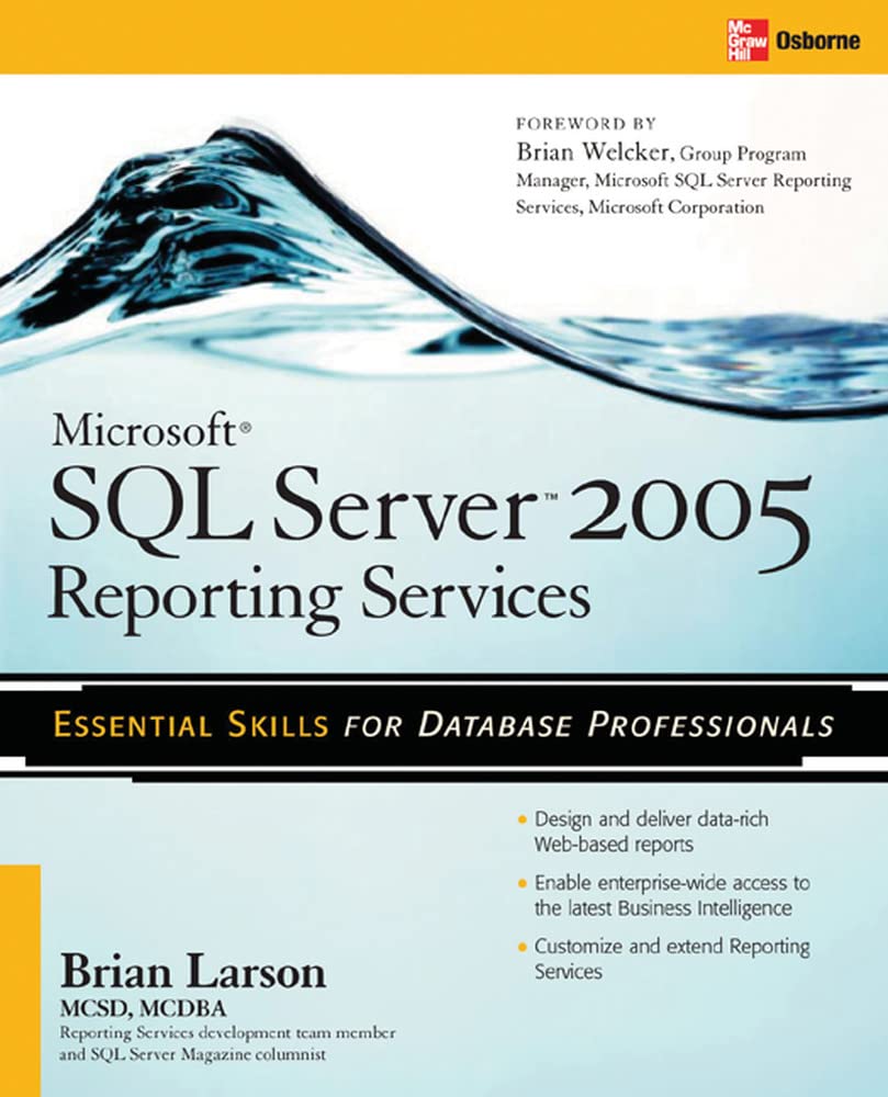 Microsoft Sql Server 2005 Reporting Services,New