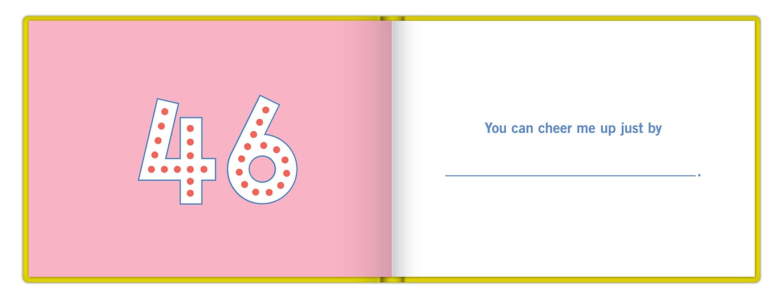 Knock Knock Why You Make Me Smile Fill in the Love Book FillintheBlank Gift Journal,Used