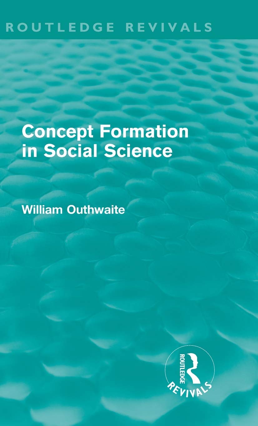Concept Formation In Social Science (Routledge Revivals),Used