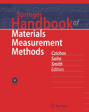 Springer Handbook of Materials Measurement Methods,Used