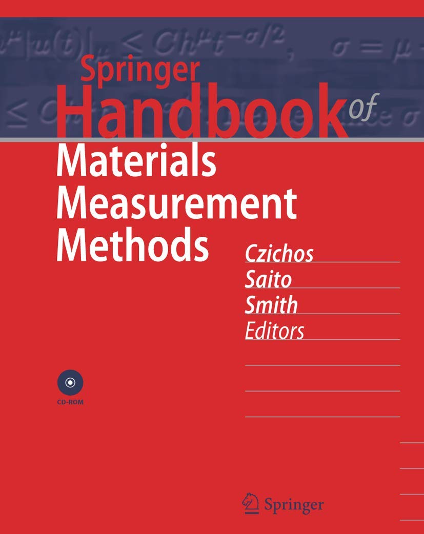 Springer Handbook of Materials Measurement Methods,Used
