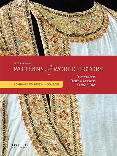 Patterns of World History: Combined Volume with Sources,Used