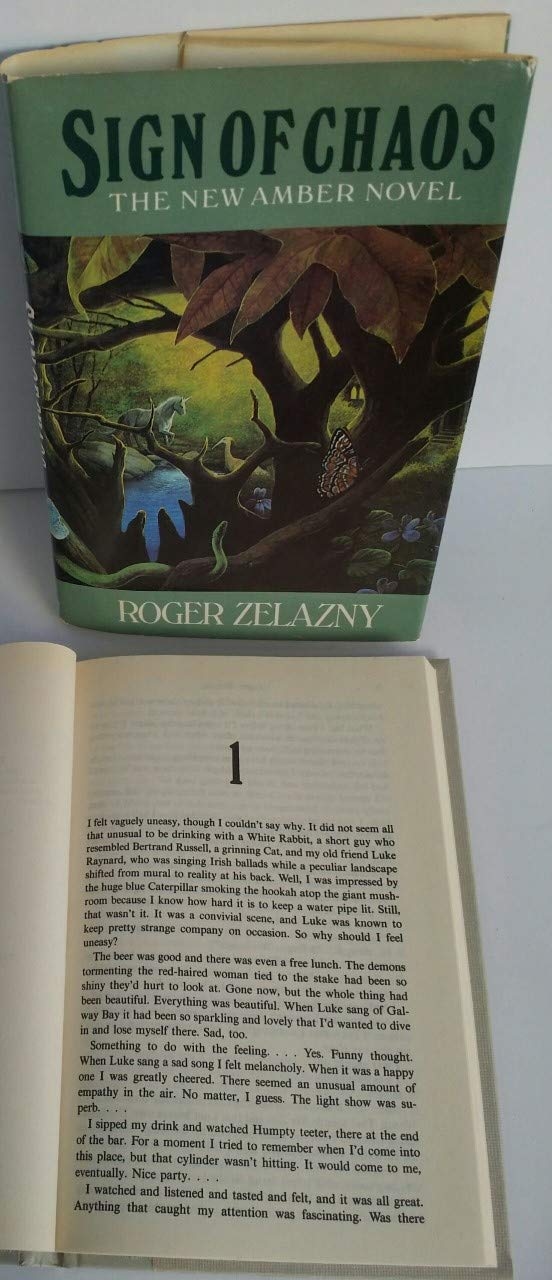 Sign of Chaos: The New Amber Novel,Used