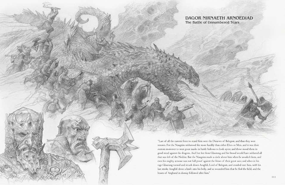 A Middleearth Traveler: Sketches From Bag End To Mordor