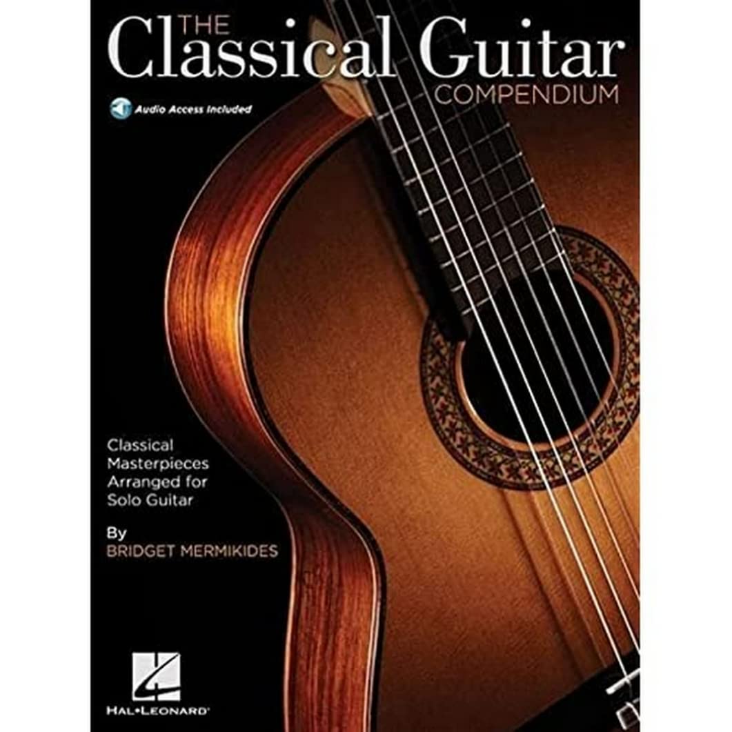 The Classical Guitar Compendium  Classical Masterpieces Arranged For Solo Guitar Bk/Online Audio,Used