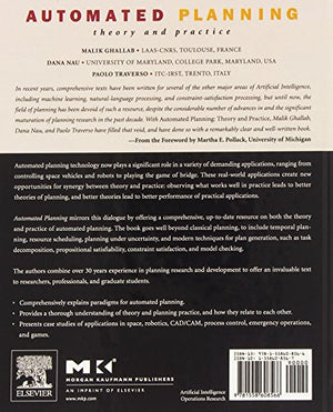 Automated Planning: Theory & Practice (The Morgan Kaufmann Series in Artificial Intelligence),Used