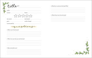 A Clockwork Reader Reading Journal,New