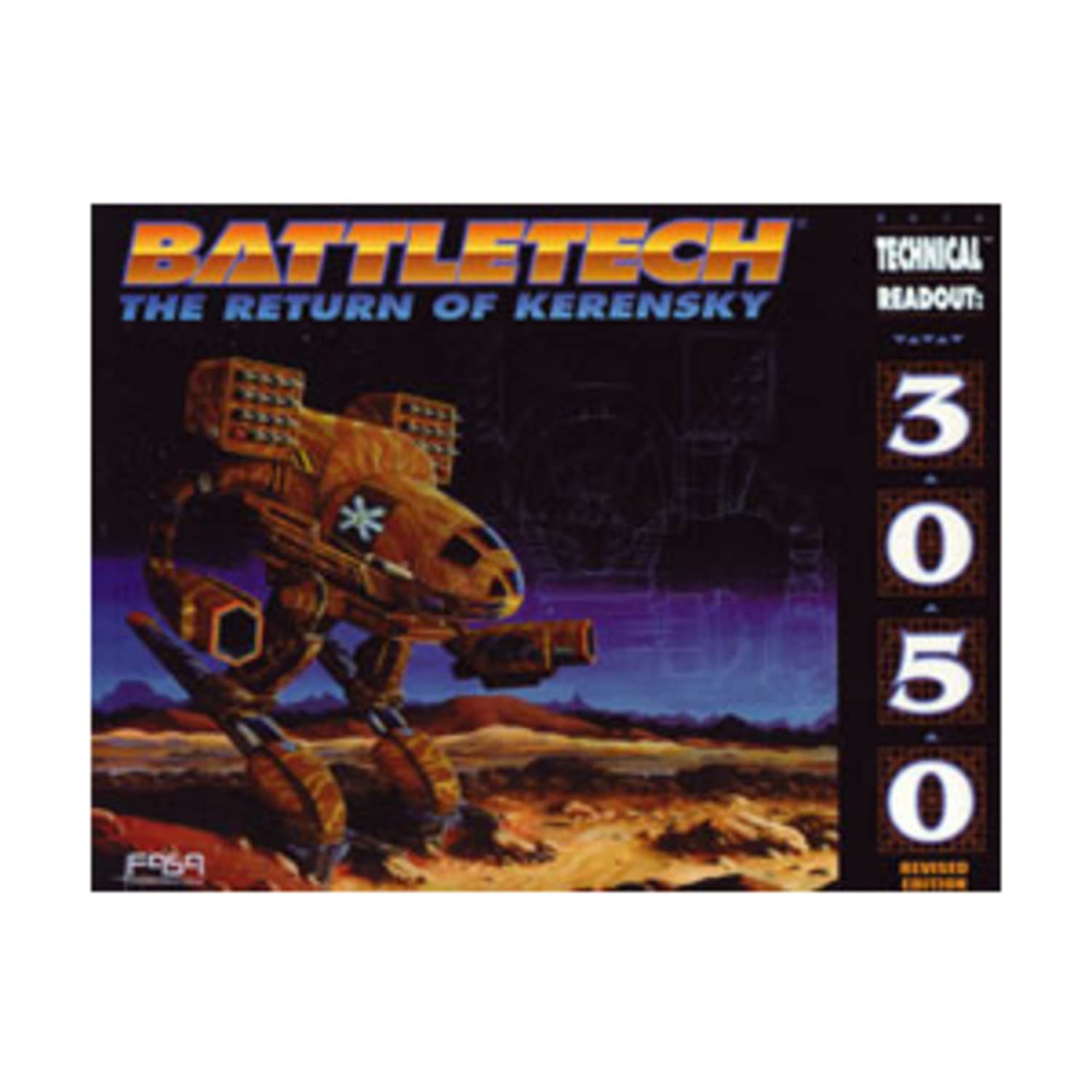 Technical Readout 3050/Battletech: The Return of Kerensky,Used