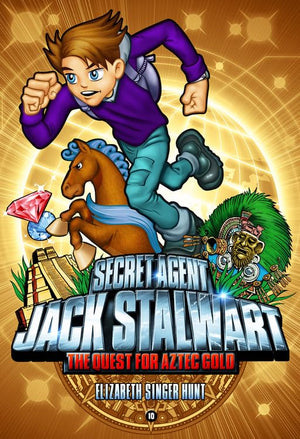 Secret Agent Jack Stalwart: Book 10: The Quest for Aztec Gold: Mexico (The Secret Agent Jack Stalwart Series, 10),Used