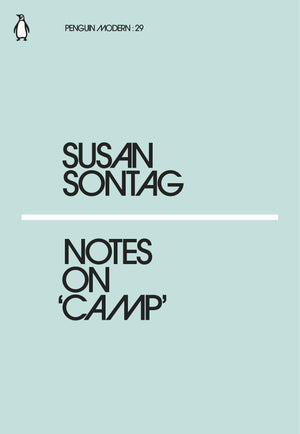 Susan Sontag Notes On Camp /Anglais (Penguin Classic),New