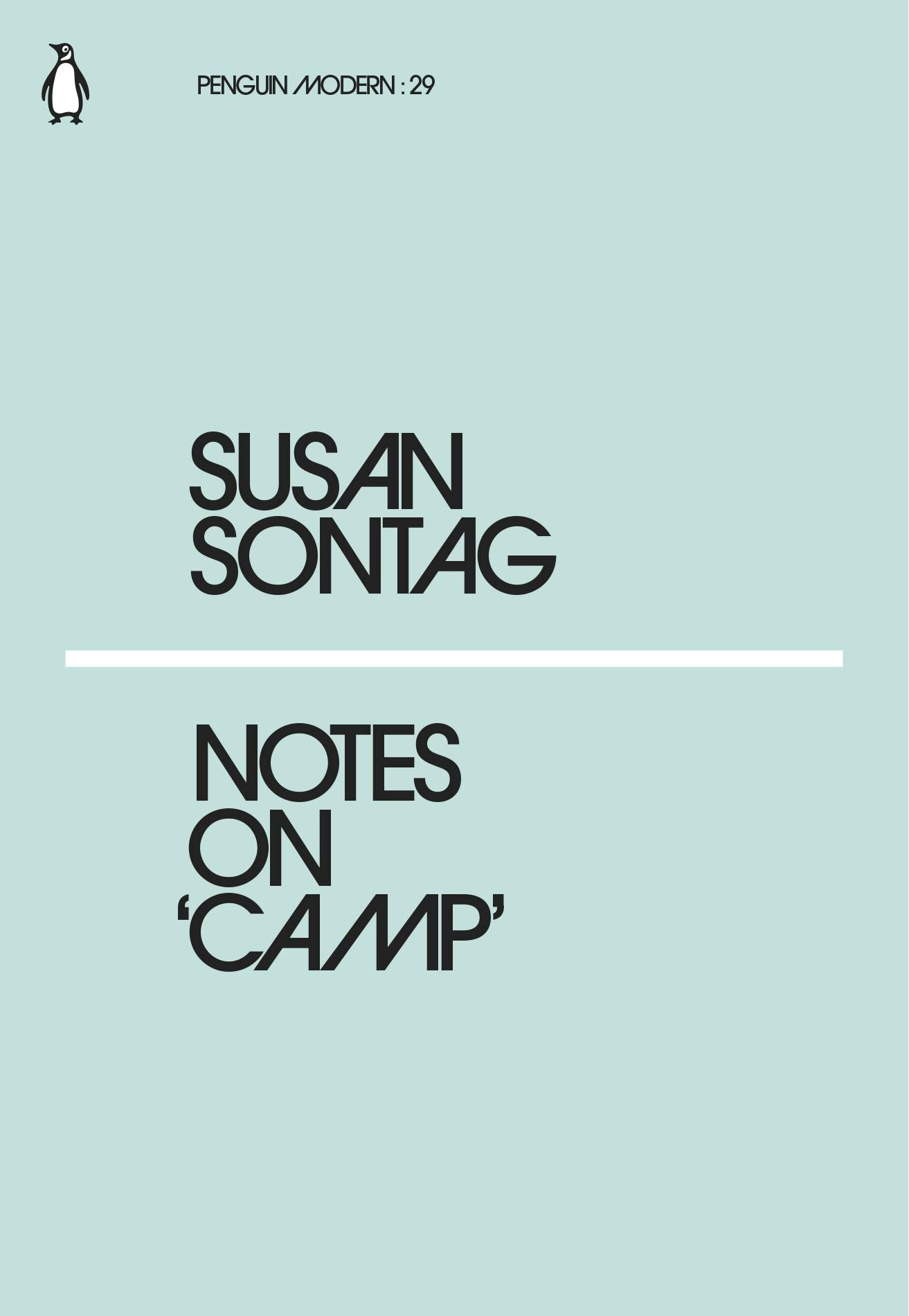 SUSAN SONTAG NOTES ON CAMP /ANGLAIS (PENGUIN CLASSIC),Used