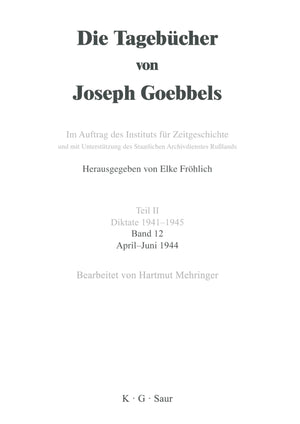 April  Juni 1944 (German Edition),Used