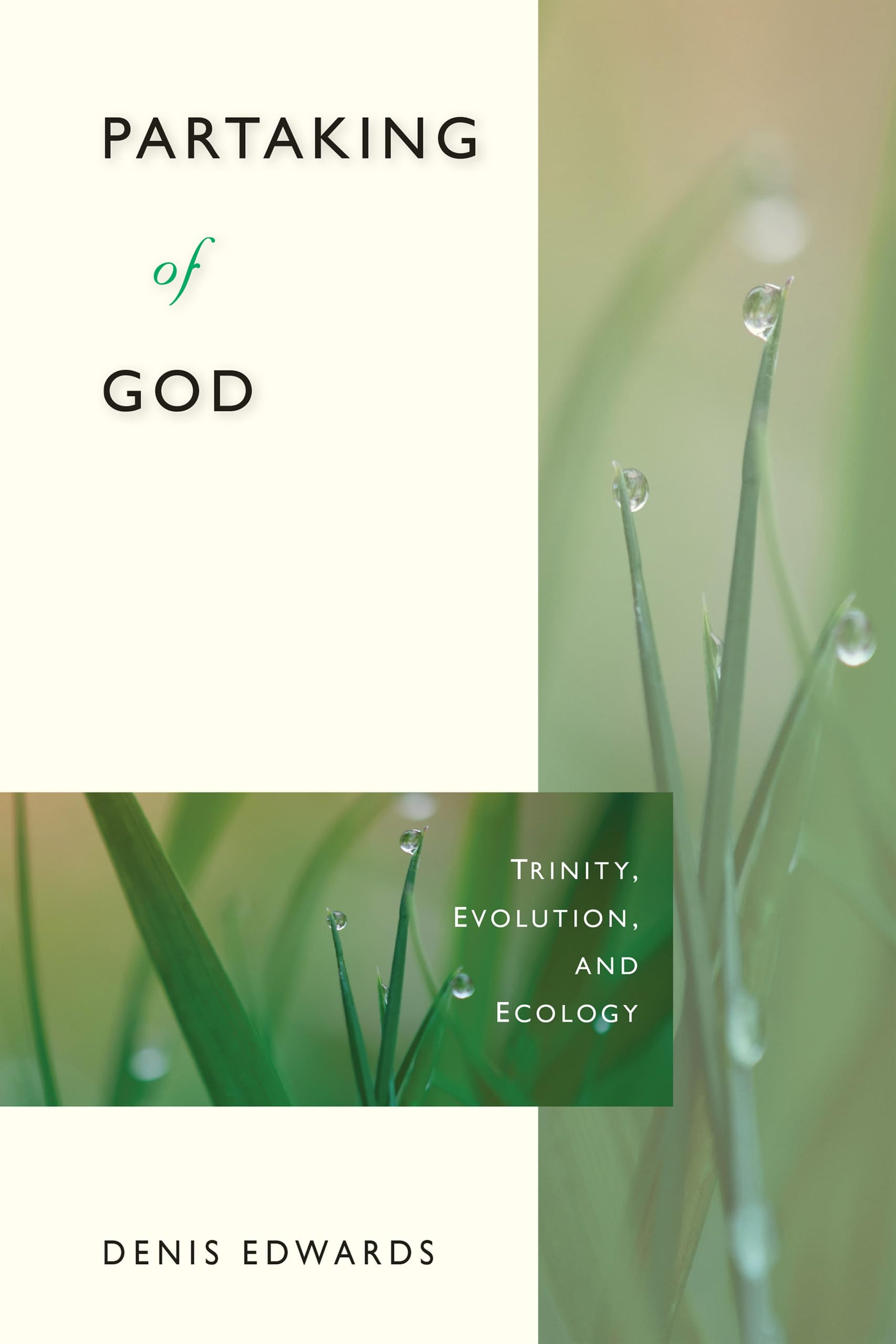 Partaking Of God: Trinity, Evolution, And Ecology,Used