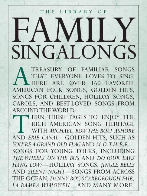 The Library Of Family Singalongs,Used