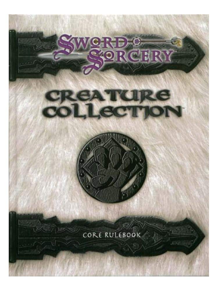Creature Collection: Core Rulebook (Sword and Sorcery),New