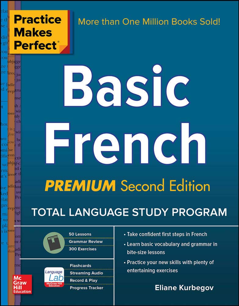Practice Makes Perfect: Basic French, Premium Second Edition,Used