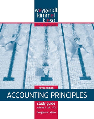 Accounting Principles, Study Guide, Volume I, Chapters 112,Used