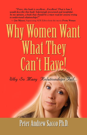 Why Women Want What They Can'T Have!: Why So Many Relationships Fail...,Used