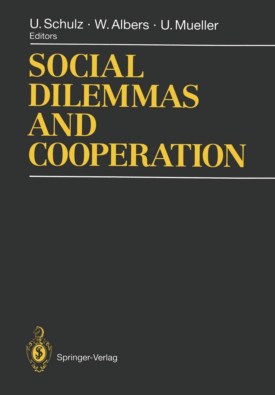 Social Dilemmas and Cooperation,Used