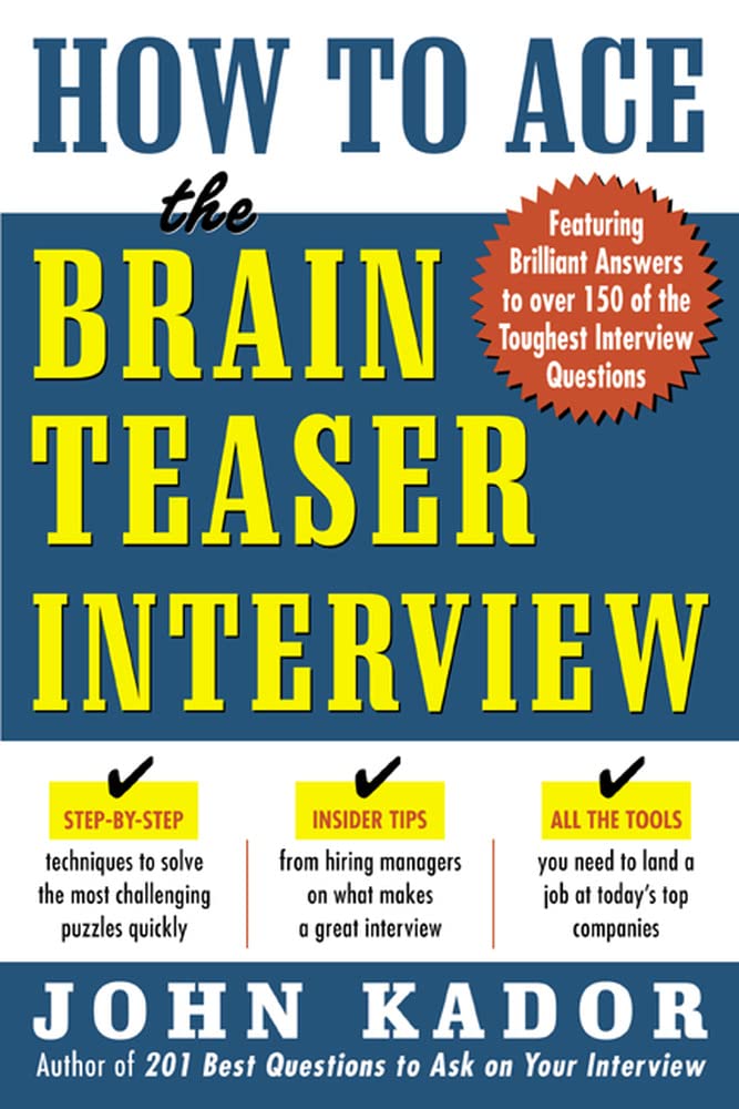 How to Ace the Brainteaser Interview,Used