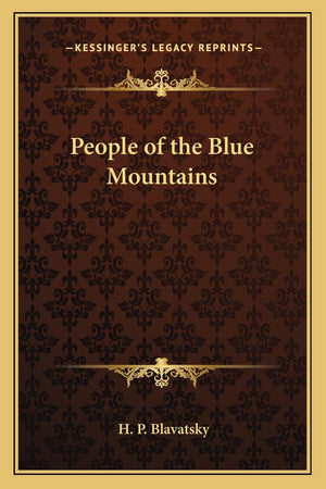 People of the Blue Mountains