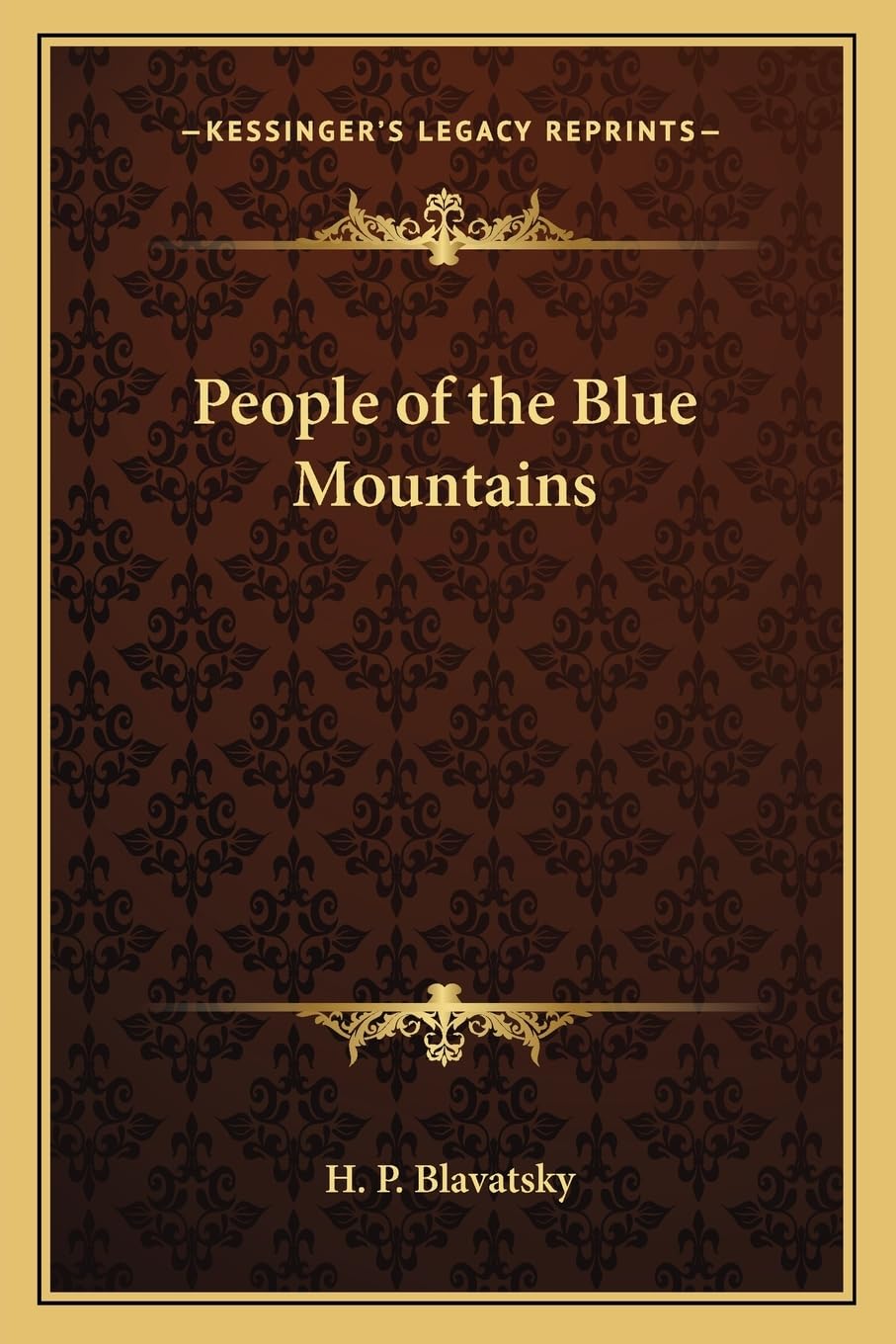 People of the Blue Mountains