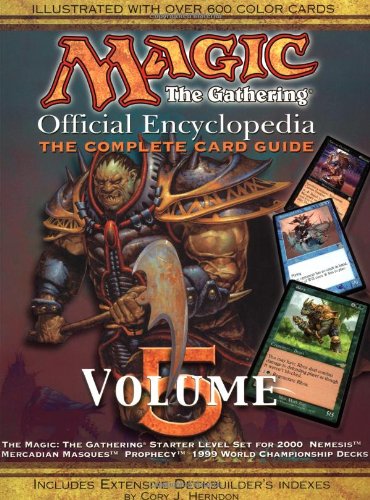 Magic: The Gathering  Official Encyclopedia, Volume 5: The Complete Card Guide,Used