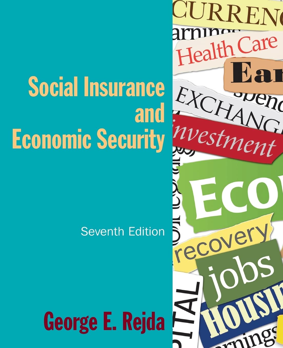 Social Insurance and Economic Security,Used