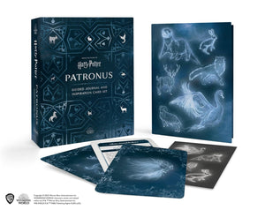 Harry Potter Patronus Guided Journal And Inspiration Card Set-new