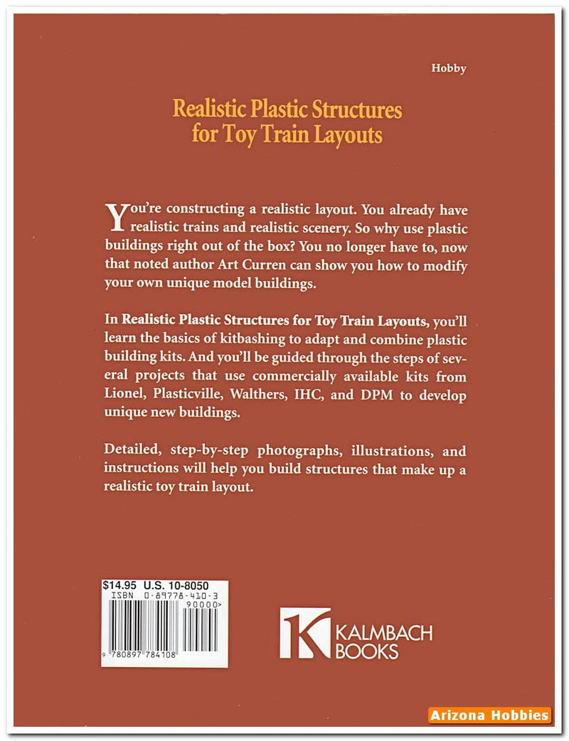 Realistic Plastic Structures for Toy Train Layouts,Used