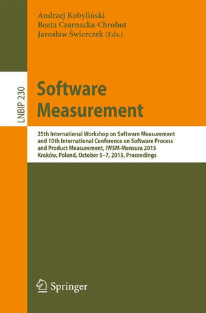 Software Measurement: 25th International Workshop on Software Measurement and 10th International Conference on Software Process ,Used