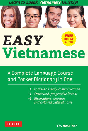 Easy Vietnamese: Learn To Speak Vietnamese Quickly! (Free Companion Online Audio) (Easy Language Series),New