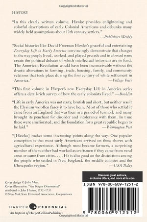 Everyday Life in Early America,Used