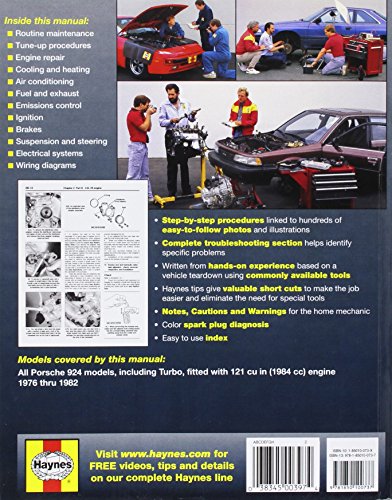 Porsche 924 '76'82 (Haynes Repair Manuals),New