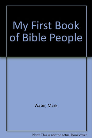 My First Book of Bible People,Used