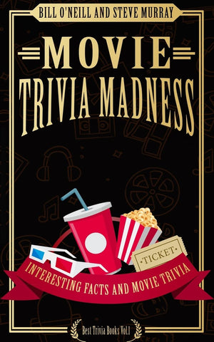 Movie Trivia Madness: Interesting Facts and Movie Trivia (Best Trivia Books),Used