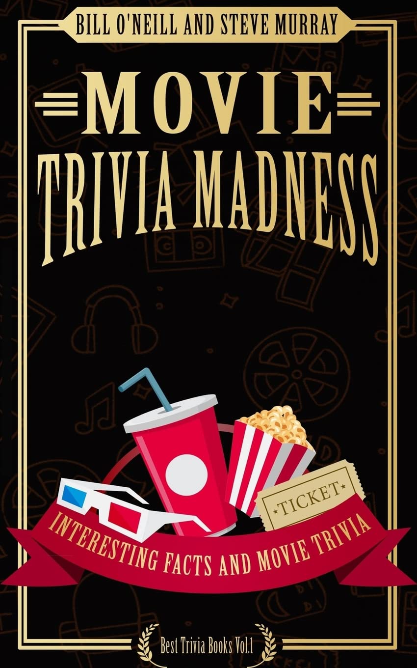 Movie Trivia Madness: Interesting Facts and Movie Trivia (Best Trivia Books),Used