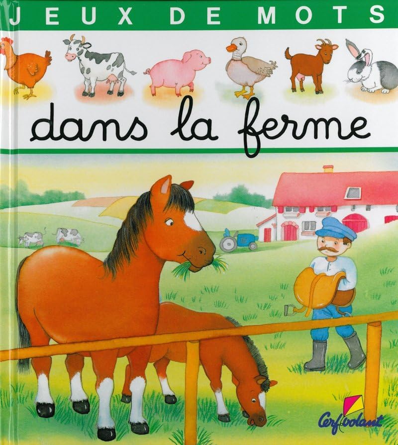 Dans la ferme  Jeux de mots (01) (French Edition),Used