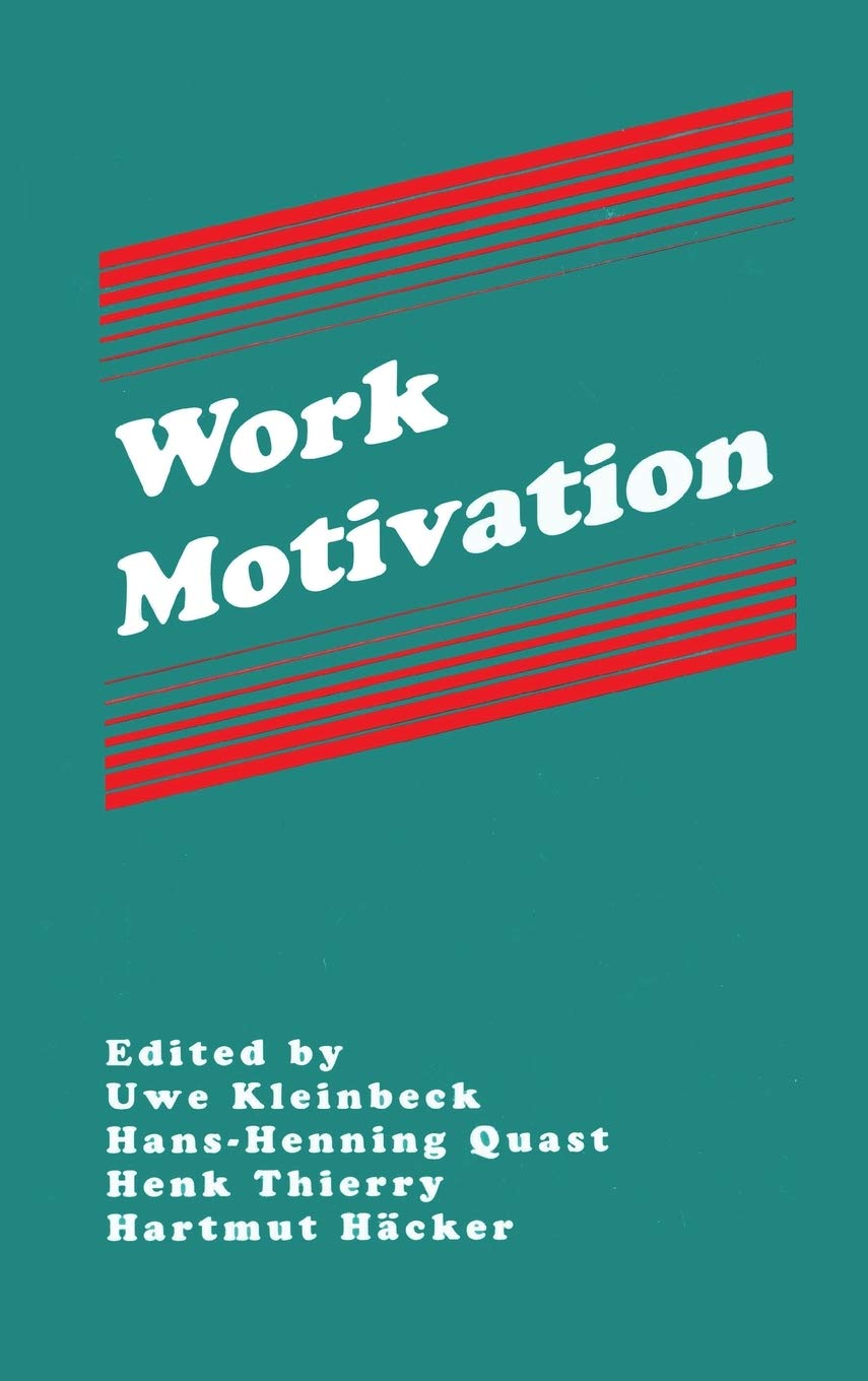 Work Motivation (Applied Psychology Series),Used