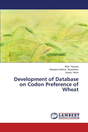 Development of Database on Codon Preference of Wheat,Used
