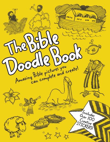 The Bible Doodle Book: Amazing Bible Pictures You Can Complete and Create!,Used