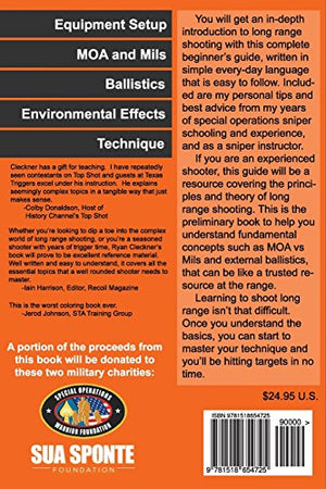 Long Range Shooting Handbook: The Complete Beginner's Guide to Precision Rifle Shooting,New