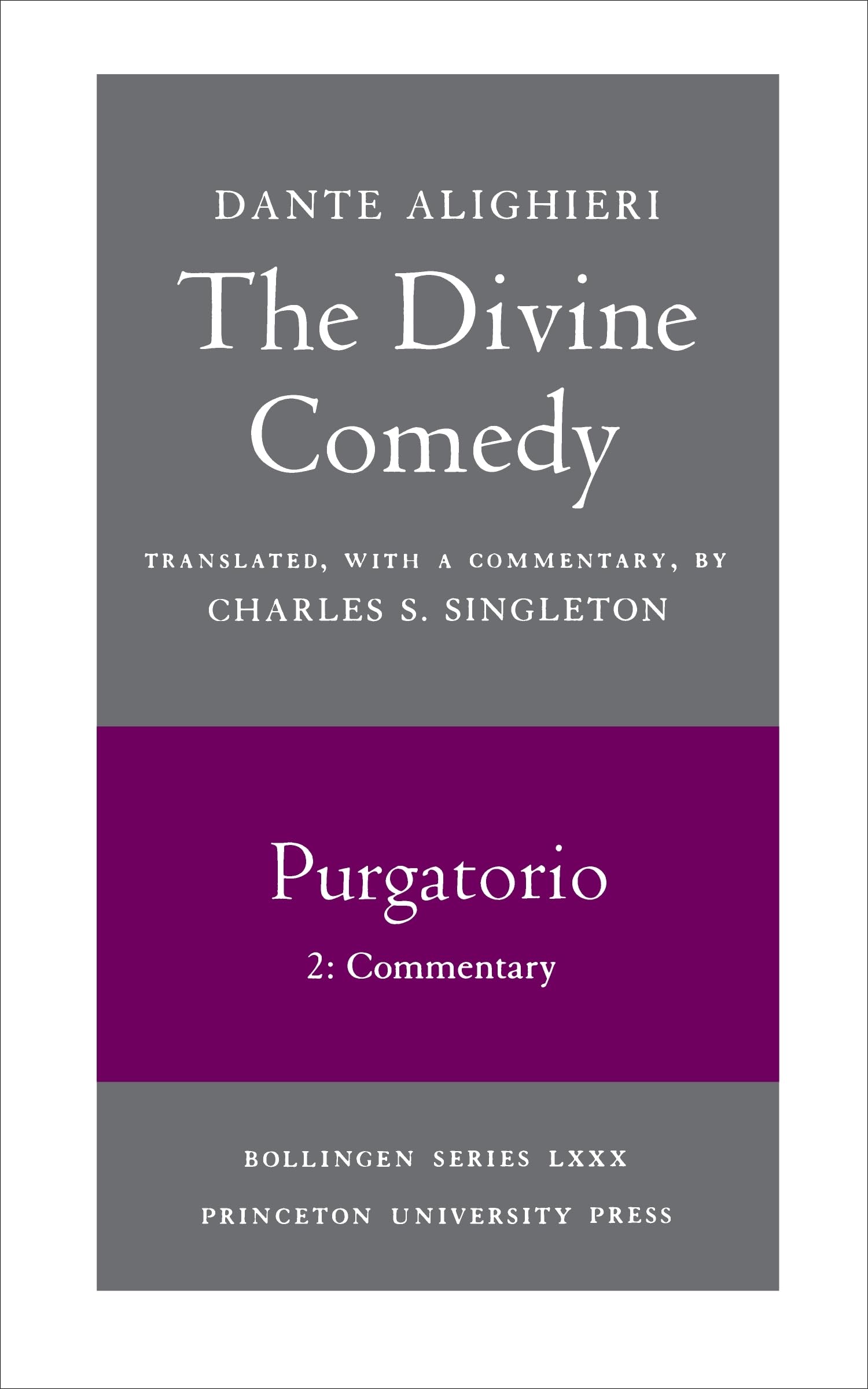 The Divine Comedy, II. Purgatorio. Part 2,Used