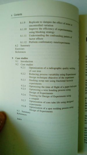 Design of Experiments for Engineers and Scientists,Used